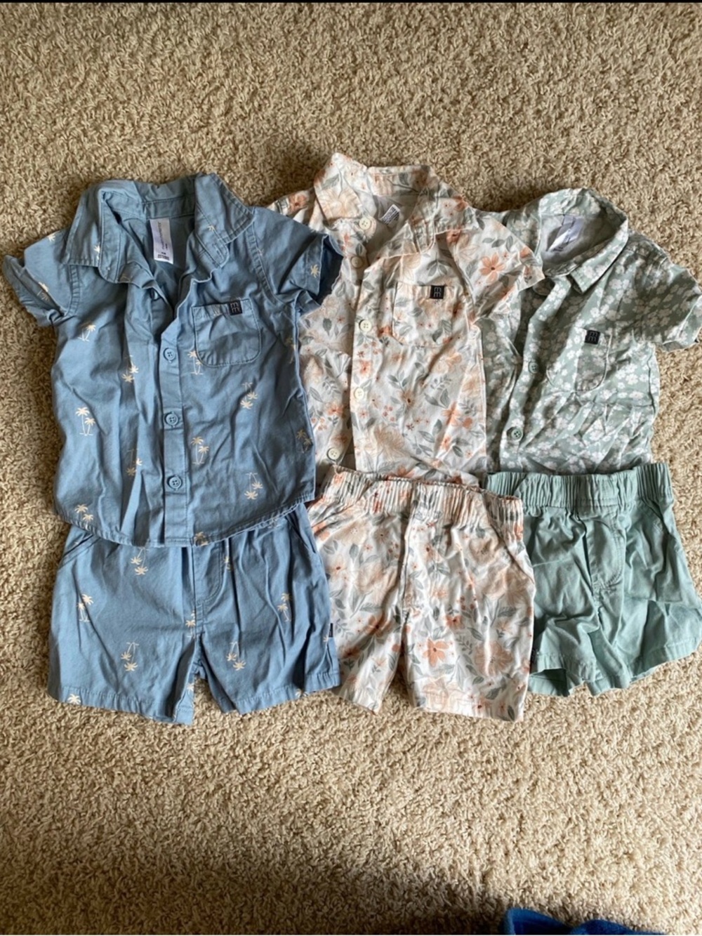 Gerber baby modern moments Short Set Trio